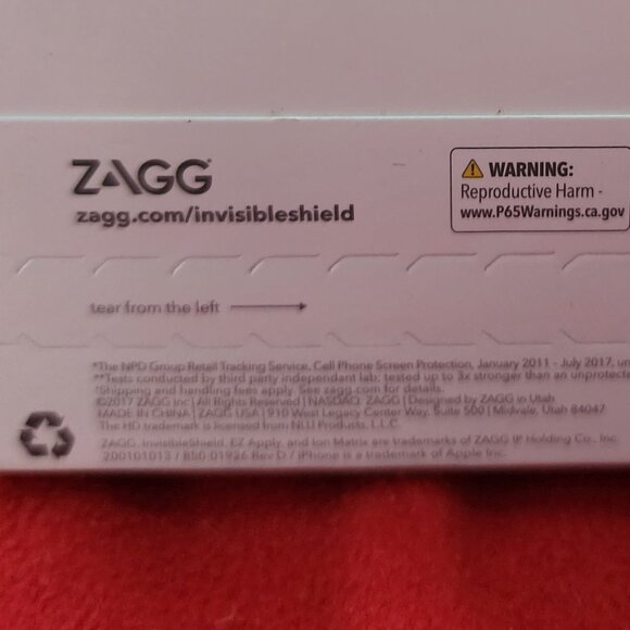 Invisible Shield Glass+ Extreme Impact and Scratch Screen Protector for iPhone X - Picture 10 of 16